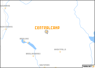 map of Central Camp