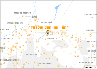 map of Central Park Village