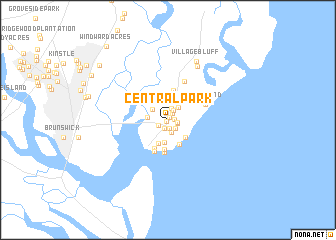 map of Central Park