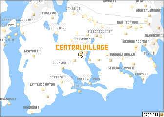 map of Central Village