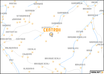 map of Centro II