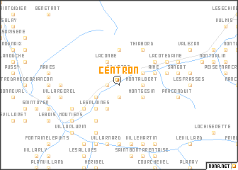 map of Centron