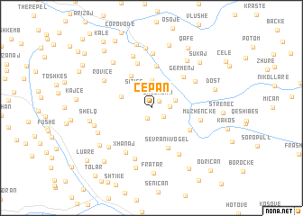 map of Çepan