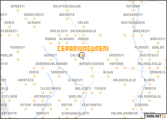 map of Cepari Ungureni