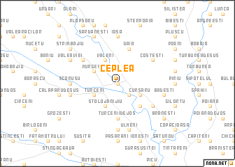 map of Ceplea