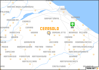 map of Cerasolo