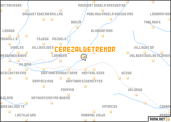 map of Cerezal de Tremor