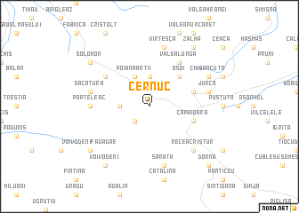 map of Cernuc