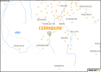 map of Cerpaquino