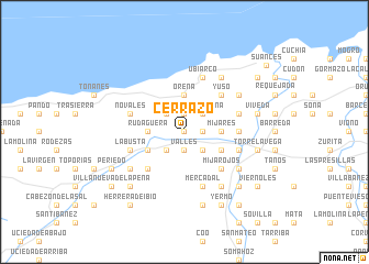 map of Cerrazo