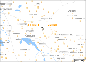 map of Cerrito del Panal