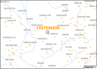 map of Cesteadero