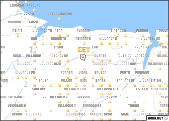 map of Cey