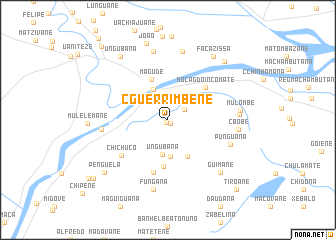 map of C. Guerrimbene