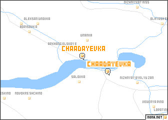 map of Chaadayevka