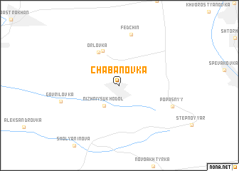 map of Chabanovka