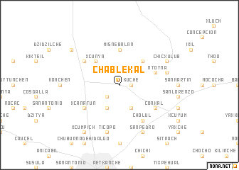 map of Chablekal