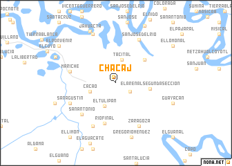 map of Chacaj