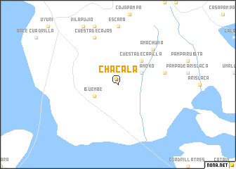 map of Chacala