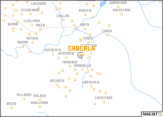 map of Chacala