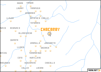 map of Chacaray