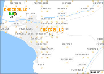 map of Chacarilla