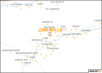 map of Chacarilla
