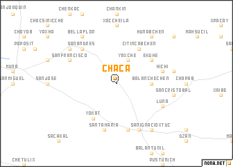 map of Chacá