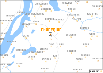 map of Chaceqiao