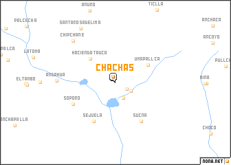 map of Chachas