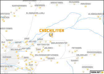 map of Chāchīlīyeh