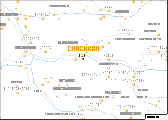 map of Chāchkām