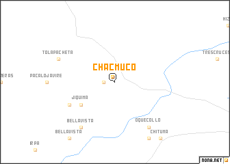map of Chacmuco