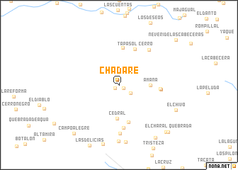 map of Chadare