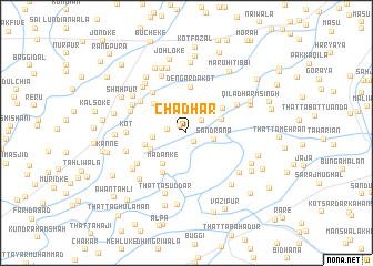 map of Chadhār
