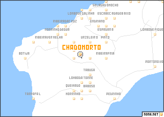 map of Chã do Morto