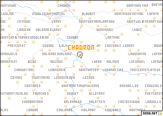 map of Chadron