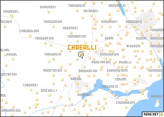 map of Chaeal-li