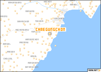 map of Chaegung-ch\