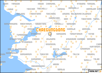 map of Chaegung-dong