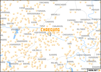 map of Chaegung