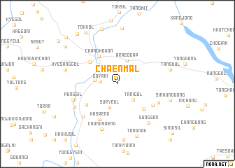 map of Chaen-mal