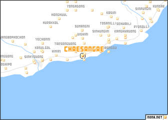 map of Chaesangae