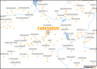 map of Chaesong-ni