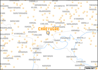 map of Chaeyugae