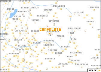 map of Chafalote