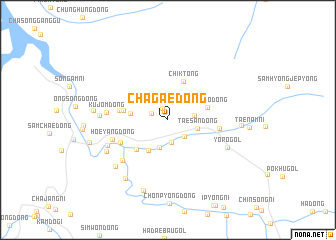 map of Chagae-dong