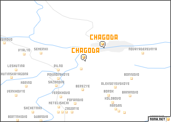 map of Chagoda