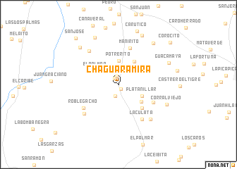 map of Chaguaramira