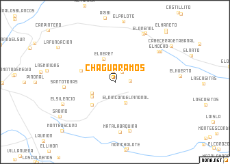 map of Chaguaramos